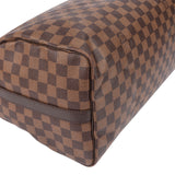 Louis Vuitton Damier Ebene Monogram Speedy 35 Bandouliere