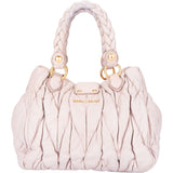 Miu Miu Quilted Leather Handbag