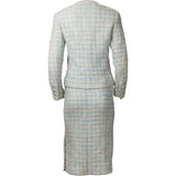 Chanel Blue Tweed Queen Costume Set (DE34 / FR36)