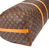 Louis Vuitton Canvas Monogram Keepall 55 Bandouliere