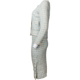 Chanel Blue Tweed Queen Costume Set (DE34 / FR36)