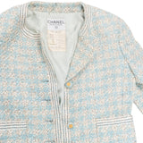 Chanel Blue Tweed Queen Costume Set (DE34 / FR36)