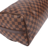 Louis Vuitton Damier Ebene Monogram Speedy 35 Handbag