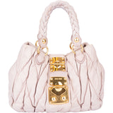 Miu Miu Quilted Leather Handbag