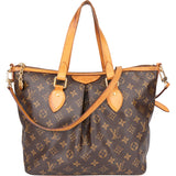 Louis Vuitton Canvas Monogram Palermo PM Hanbag