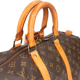 Louis Vuitton Canvas Monogram Keepall 45