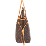 Louis Vuitton Limited V Canvas Monogram Neverfull MM Shopper Handbag