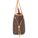 Louis Vuitton Limited V Canvas Monogram Neverfull MM Shopper Handbag