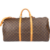 Louis Vuitton Canvas Monogram Keepall 60 Bandouliere