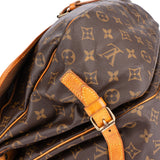 Louis Vuitton Canvas Monogram Saumur GM Crossbody Bag