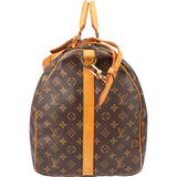 Louis Vuitton Canvas Monogram Keepall 60 Bandouliere
