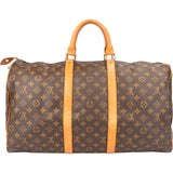 Louis Vuitton Canvas Monogram Keepall 50