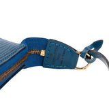 Louis Vuitton Bleu Epi Leather Pochette Accessoire Handbag