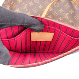 Louis Vuitton Limited V Canvas Monogram Neverfull MM Shopper Handbag