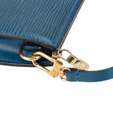 Louis Vuitton Bleu Epi Leather Pochette Accessoire Handbag