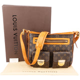 Louis Vuitton Canvas Monogram Hudson GM Crossbody Bag
