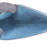 Louis Vuitton Bleu Epi Leather Pochette Accessoire Handbag