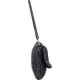 Miu Miu Quilted Leather Crystal Shoulder Bag