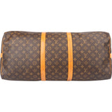 Louis Vuitton Canvas Monogram Keepall 60 Bandouliere