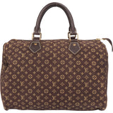 Louis Vuitton Mini Lin Monogram Speedy 30 Handbag
