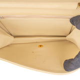 Chanel Quilted Lambskin 24K Gold Single Flap Shoulder Bag