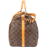 Louis Vuitton Canvas Monogram Keepall 55 Bandouliere