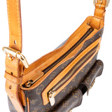 Louis Vuitton Canvas Monogram Hudson GM Crossbody Bag