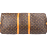 Louis Vuitton Canvas Monogram Keepall 55 Bandouliere
