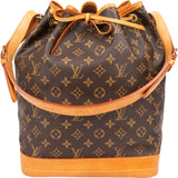 Louis Vuitton Canvas Monogram Sac Noe Grande Shoulder Bag