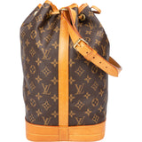 Louis Vuitton Canvas Monogram Sac Noe Grande Shoulder Bag