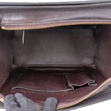 Celine Bicolor Leather Luggage Handbag
