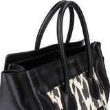 Celine Leopard Print Big Luggage Handbag