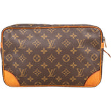 Louis Vuitton Canvas Monogram Compiegne 28 Clutch