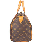 Louis Vuitton Canvas Monogram Speedy 25 Handbag