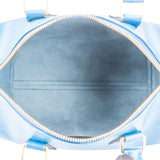 Louis Vuitton Bleu Epi Leather Speedy 25 Handbag