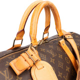 Louis Vuitton Canvas Monogram Keepall 55 Bandouliere