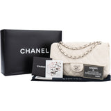 Chanel Quilted Lambskin Perforated Single Flap Crossbody Bag