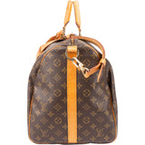 Louis Vuitton Canvas Monogram Keepall 55 Bandouliere