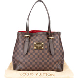 Louis Vuitton Damier Ebene Monogram Hampstead MM Handbag