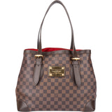 Louis Vuitton Damier Ebene Monogram Hampstead MM Handbag