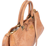 Prada Brown Glance Ribbon Handbag