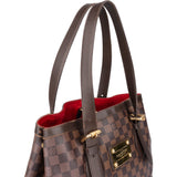 Louis Vuitton Damier Ebene Monogram Hampstead MM Handbag