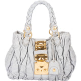 Miu Miu Quilted Leather Handbag