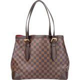 Louis Vuitton Damier Ebene Monogram Hampstead MM Handbag