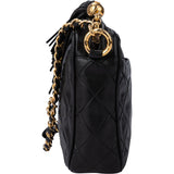Chanel Quilted Lambskin CC Camera Shoulder Bag