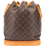 Louis Vuitton Canvas Monogram Sac Noe Grande Shoulder Bag