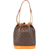 Louis Vuitton Canvas Monogram Sac Noe Grande Shoulder Bag