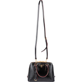 Prada Patent Leather Red Lining Vitello Handbag