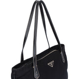 Prada Black Nylon Triangle Handbag