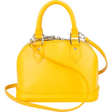 Louis Vuitton Yellow Epi Leather Alma BB Handbag